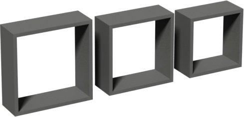 

Полка Domax FSS 100 67222 (серый)