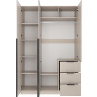 Шкаф распашной Mio Tesoro Мельбурн 3DG3S (кашемир)