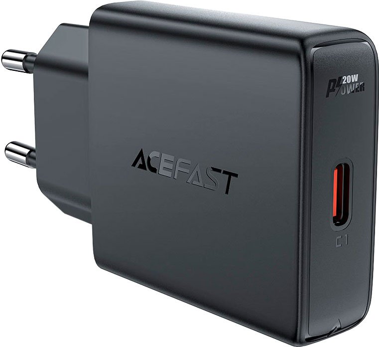 

Сетевое зарядное AceFast A65 (черный)