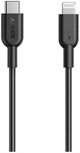 Кабель Anker PowerLine II 321 A8633 USB Type-C - Lightning 60W (1.8 м, черный)