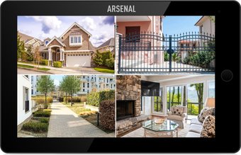 Монитор Arsenal Шелтон 10 FHD TUYA DVR (черный)