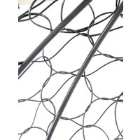 Кресло M-Group Кокос на подставке 11590305 (серый ротанг/коричневая подушка)