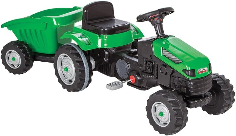 

Педальная машинка Pilsan Tractor 07316 (зеленый)