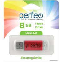 USB Flash Perfeo E01 8GB (красный)