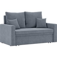 Диван Mio Tesoro Тунне SB2 (Ripple 995 Silver)