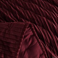 Набор текстиля для спальни Sofi De MarkO Адажио 240х260 Пок-АЖ-БР-240х260 (бордовый)
