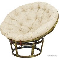 Кресло Calamus Rotan Papasan 23/01 (бежевый/браун)