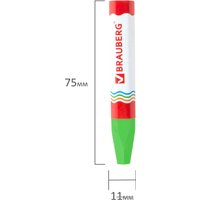 Восковые мелки BRAUBERG Академия 227295 (12 цв)