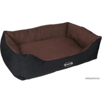 Лежак Scruffs Expedition Box Bed с бортиком 75 см (коричневый)