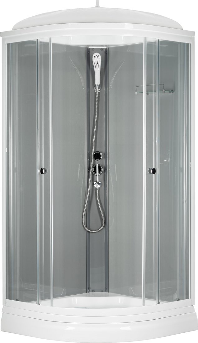 

Душевая кабина Saniteco SNT-84 90х90 (серый/прозрачное стекло)