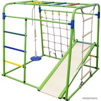 Детский спортивный комплекс Формула здоровья Start baby 1 (салатовый/радуга)