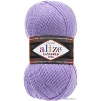 Пряжа для вязания Alize Lanagold fine 166 100 г 390 м (лиловый)