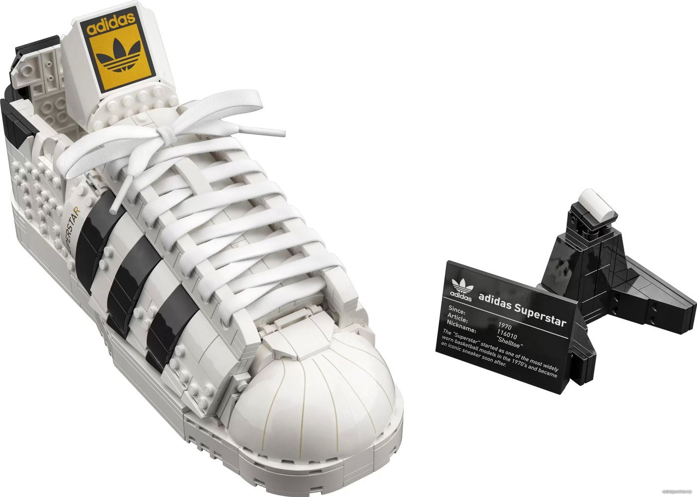 Конструктор LEGO 10282 Кроссовки adidas Originals Superstar