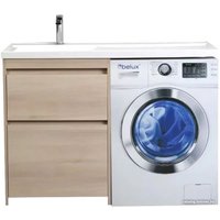  Belux Тумба под умывальник Ока Н 60-02 (183 акация лэйкленд светлая)