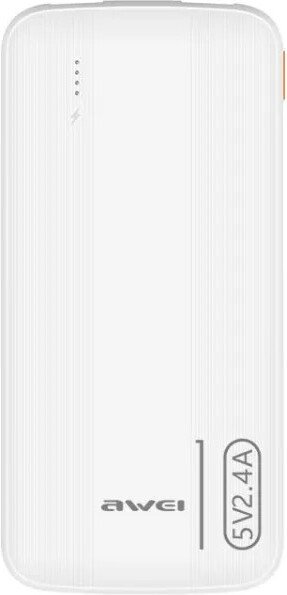 Внешний аккумулятор Awei P20K 10000mAh (белый)