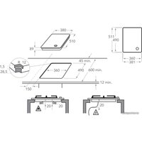 Варочная панель KitchenAid KHDP1 38510