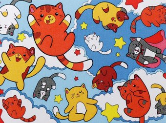 Картина по номерам Школа талантов Парящие котята 9085901