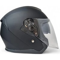 Мотошлем AIM JK526 526-008-XL (XL, черный матовый)
