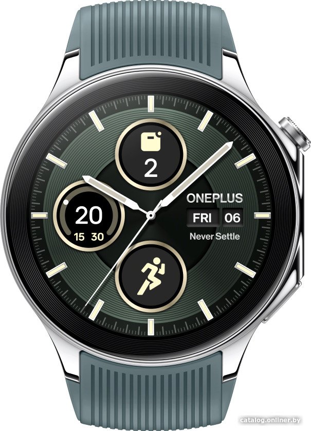 Умные часы OnePlus Watch 2 (серебристый/серый)