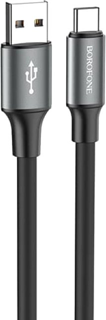 

Кабель Borofone BX82 USB Type-A - USB Type-C (1 м, черный)