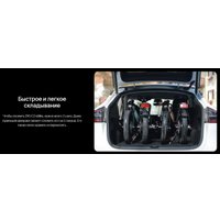 Электровелосипед DYU C2 250W (голубой)