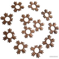 Кольцо для салфеток ОМурМебель Снежинки (12шт)