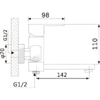 Смеситель Vieir V113531-G