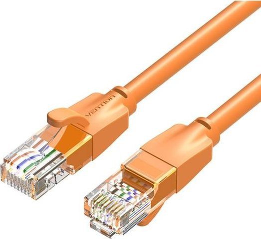 Кабель Vention IBEOH RJ45 - RJ45 (2 м, оранжевый)