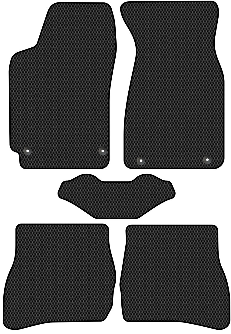 

Комплект ковриков для авто Alicosta Volkswagen Passat V (седан, универсал / 3B3, 3B2, 3B5, 3B6) 1996 - 2005 (черный, ромб)