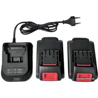 Дрель-шуруповерт WATT WAS-21Li-3 1.021.030.23 (с 2-мя АКБ, кейс)