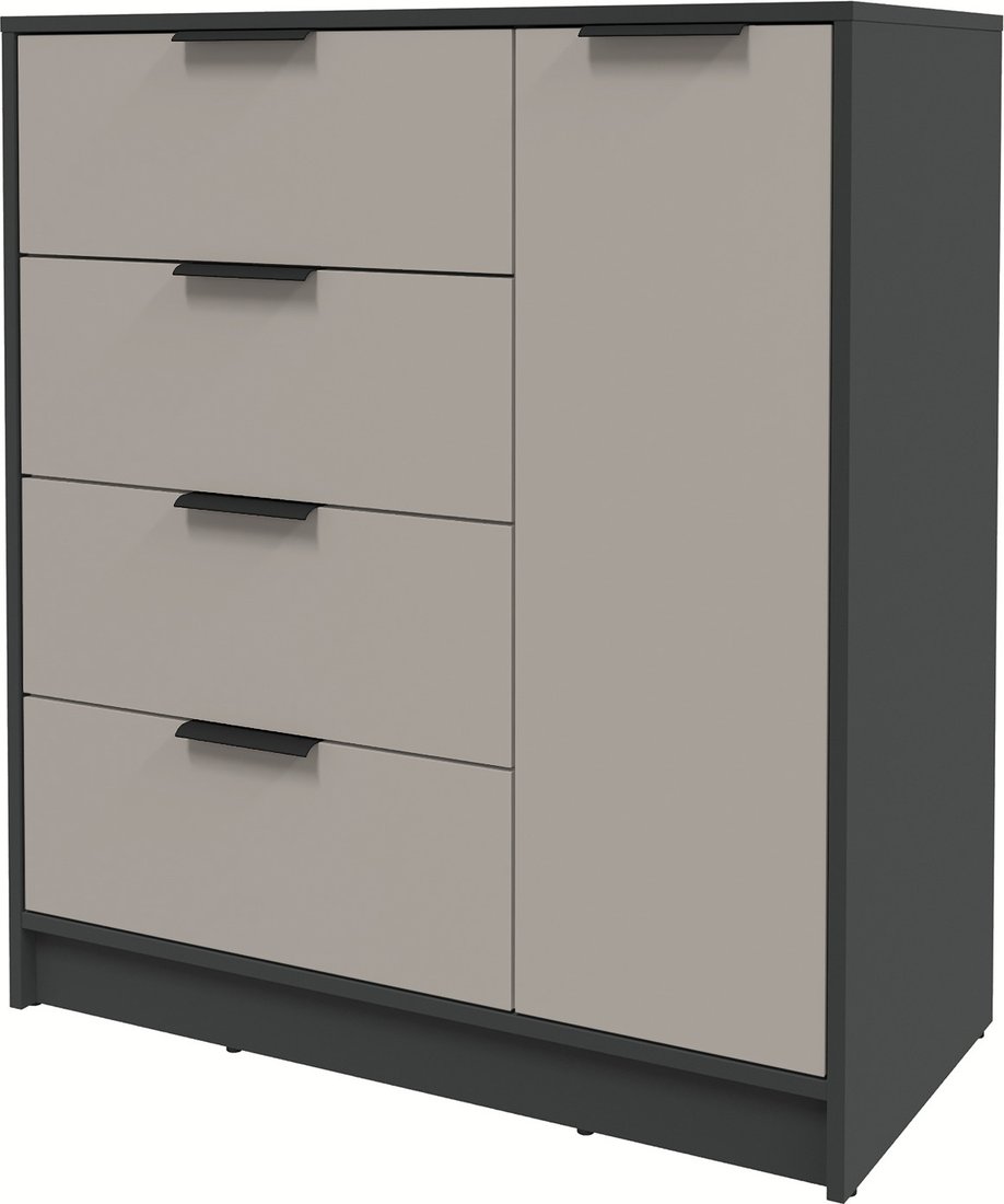 

Тумба Интерлиния Концепт КТ-Т90 Глосс (антрацит/луна)