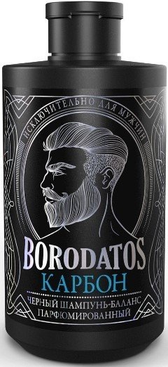 

Шампунь Borodatos Баланс Карбон черный 400 мл