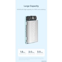 Внешний аккумулятор Baseus Magnetic Mini Wireless Fast Charge Power Bank 10000mAh 20W (розовый)