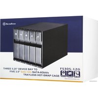 Бокс для накопителей 3.5" SilverStone FS305-12G