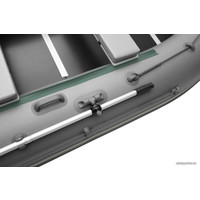 Моторно-гребная лодка Roger Boat Hunter Keel 3500 (малокилевая, серый/зеленый)