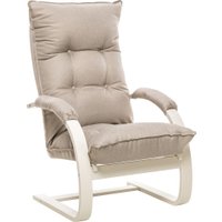 Кресло-качалка Импэкс Leset Монако (слоновая кость/malmo 05)