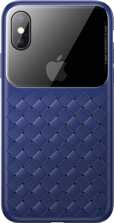 

Чехол для телефона Baseus Weaving для iPhone XS (синий)