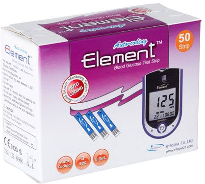 

Тест-полоски Infopia Element 50 шт.
