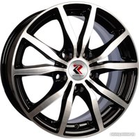 Литые диски RepliKey K57 15x6.5" 5x114.3мм DIA 66.1мм ET 40мм BK/FP