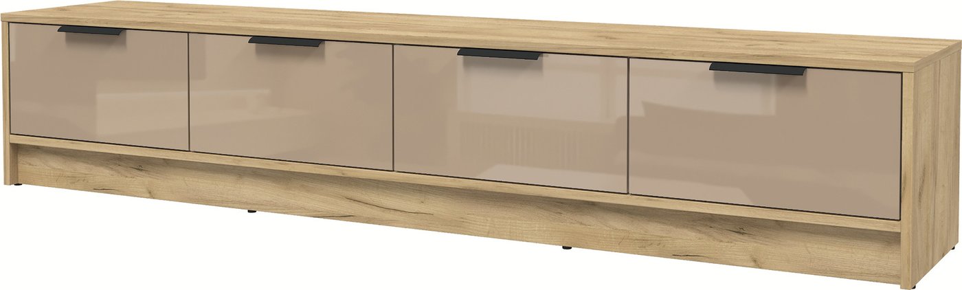 

Тумба Интерлиния ТВ Концепт КТ-ТВ4-35 Глосс (дуб золотой/капучино глянец)