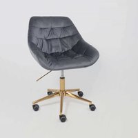 Офисное кресло AksHome Bali (темно-серый/золото)