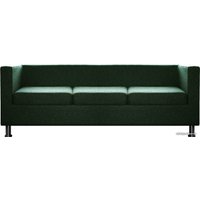 Софа Brioli Билли трехместный (рогожка, J8 темно-зеленый)