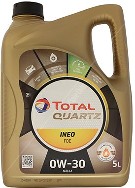 

Моторное масло Total Quartz Ineo FDE 0W-30 5л