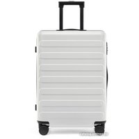 Чемодан-спиннер Ninetygo Rhine Luggage 20" (белый/коричневый)