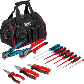 Электромонтажный набор КВТ Эксплуатационщик НИЭ-07 87135 (13 предметов)