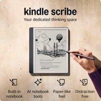 Электронная книга Amazon Kindle Scribe 2024 64GB Premium Pen (темно-серый)