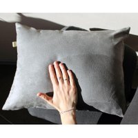 Чехол на подушку Matex Alcantara 38-153 (серый)