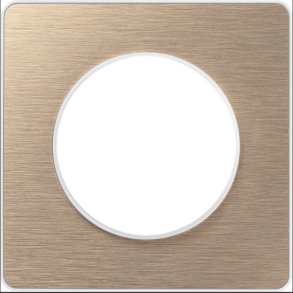 

Рамка Schneider Electric Odace S52P802L (матовая бронза)