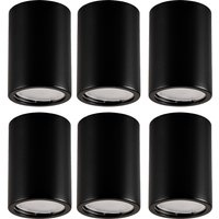 Припотолочная люстра TruEnergy 2134806 (6шт, черный)