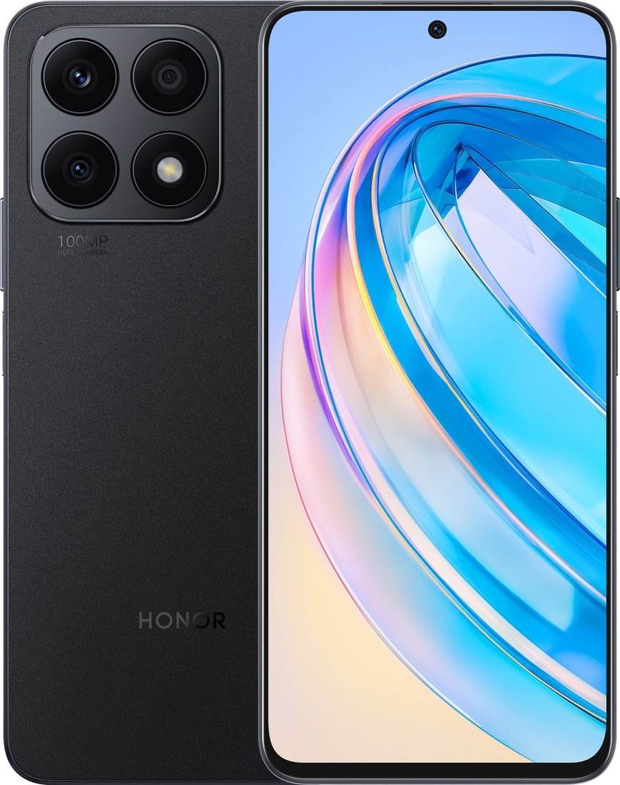 

Смартфон HONOR X8a 6GB/128GB международная версия Восстановленный by Breezy, грейд B (полночный черный)